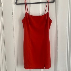 Red Bodycon Mini Dress